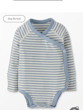 Hanna Andersson layette bodysuit